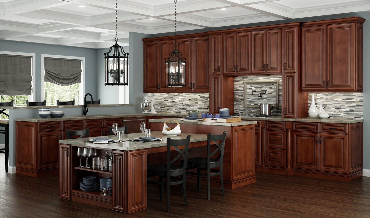 Ellington Saddle Raised Panel Cabinets