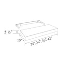 Winchester Grey 42" Floating Shelf