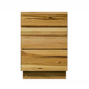 Rustic Hickory Shaker 24" Vanity Drawer Base