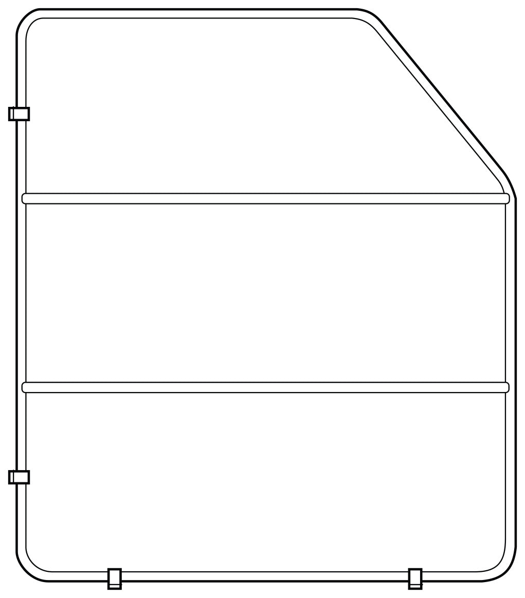 Bennett Rustic Wire Tray Divider
