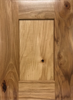 Knotty Hickory Shaker Sample Door