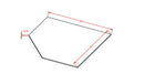 Knotty Hickory Shaker 36" Diagonal Corner Sink Base