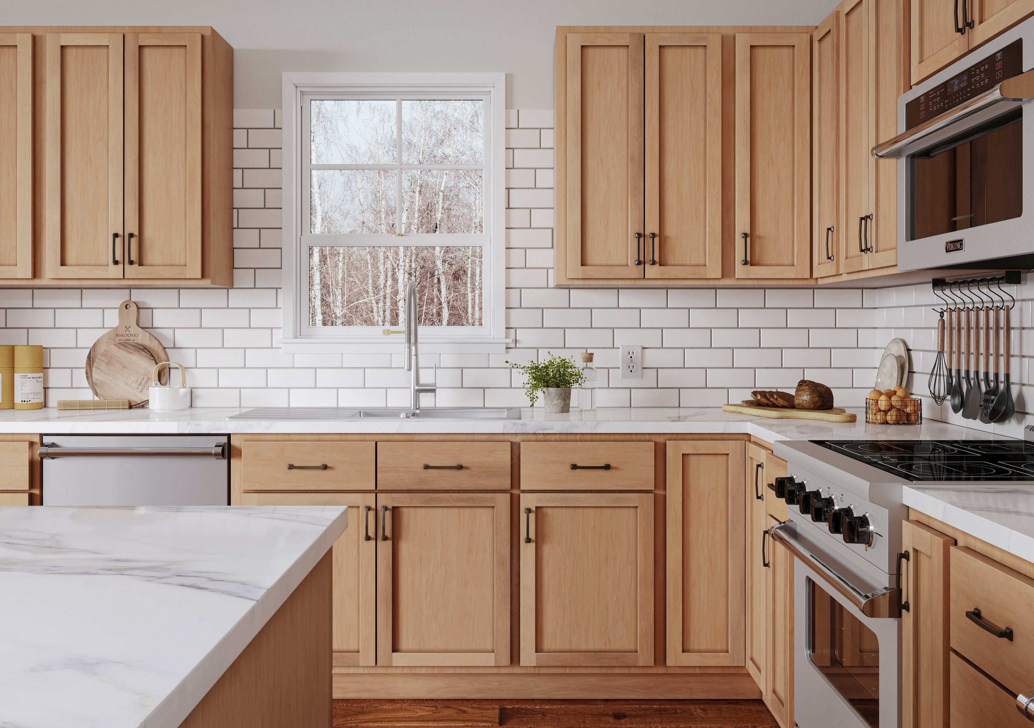 Maple Unfinished Kitchen Cabinets