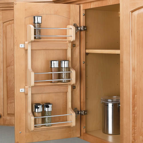 Wall 15" Door Mount Spice Rack