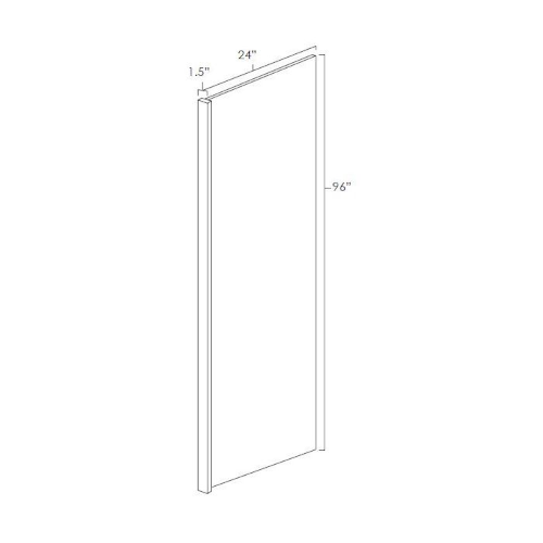 West Point Grey Refrigerator End Panel