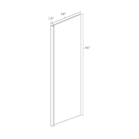 West Point Grey Refrigerator End Panel