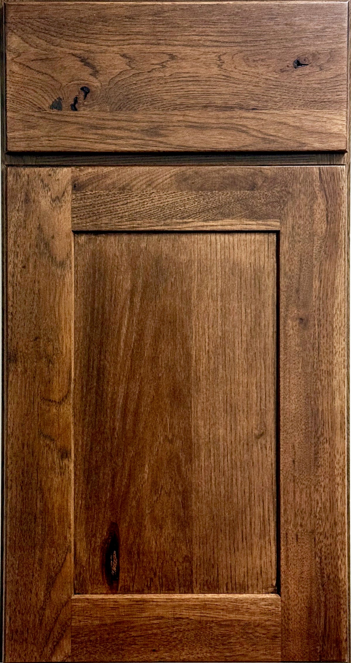 Granville Rustic Hickory Sample Door