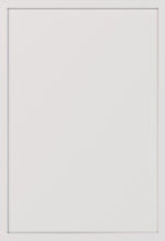 Slim Shaker White Dove Sample Door