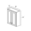 Toffee Shaker 36" x 36" Wall Cabinet