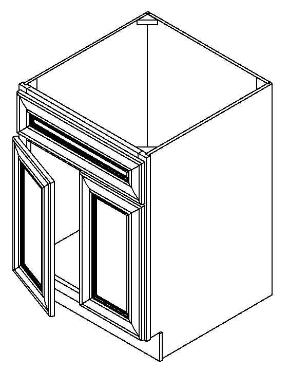 Java Shaker 27" Sink Base