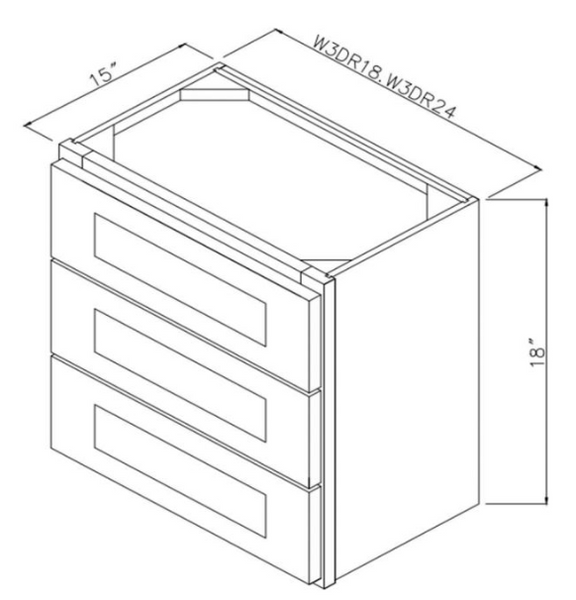 Knotty Hickory Shaker Kitchen Cabinets – Tagged Double Door Base Cabinets