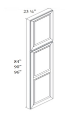 Knotty Hickory Shaker 84" Matching Tall End Panel Pre-Assembled