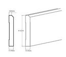 West Point Grey 8' Decorative Base Moulding Pre-Assembled