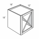 Sage Green Shaker 18" Wine Storage Cube Pre-Assembled