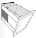 Waste Basket 15" Insert For B15 (Trash Can Sold Separately)