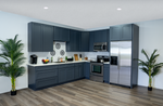 Cyber Grey Shaker Kitchen Cabinets - Cyber Grey Shaker Cabinets