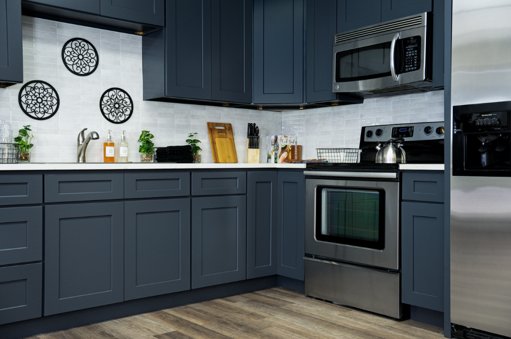 Cyber Grey Shaker Kitchen Cabinets - Cyber Grey Shaker Cabinets