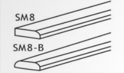 Toffee Shaker 8' Batten Molding