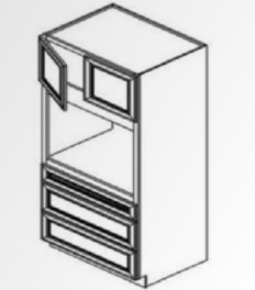 Java Shaker 33" x 90" Universal Oven Cabinet