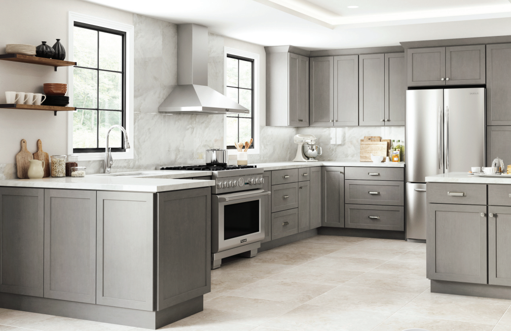 Rigby Mist Shaker Kitchen Cabinets - Rigby Mist Shaker Cabinets