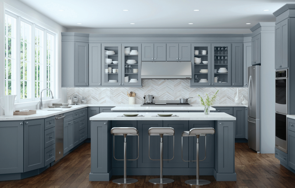 Highland Shaker RTA Kitchen Cabinets
