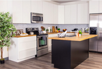 Arctic White Slim Shaker Kitchen Cabinets - Arctic White Slim Shaker Cabinets