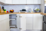 Arctic White Slim Shaker Kitchen Cabinets - Arctic White Slim Shaker Cabinets