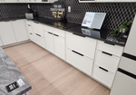 Arctic White Slim Shaker Kitchen Cabinets - Arctic White Slim Shaker Cabinets