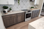 Graphite Shaker Kitchen Cabinets - Graphite Shaker Cabinets