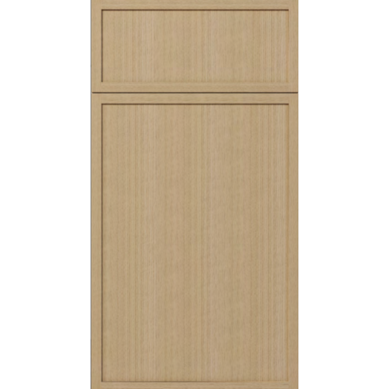 Slim Shaker White Oak Sample Door