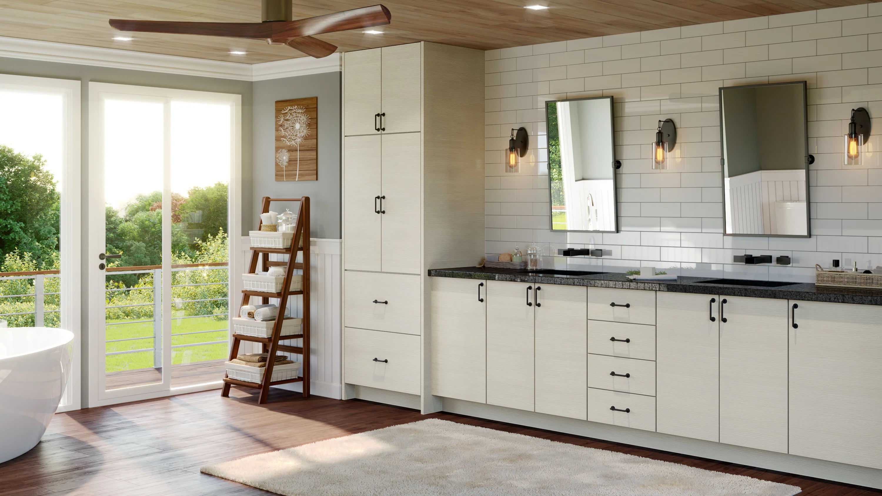 Torino White Pine Vanities - Torino White Pine Bathroom Vanities