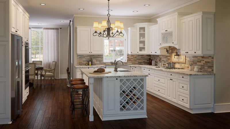 CK - Torrance White Cabinets