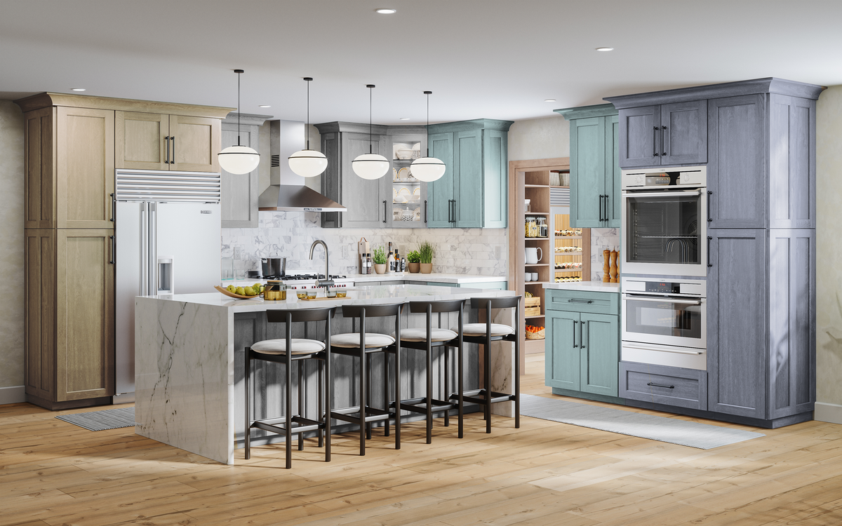 Ridgeline Natural Shaker Cabinets