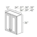 West Point Grey 24" x 36" Wall Cabinet