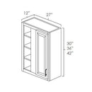 Butterscotch Shaker 27" x 42" Blind Corner Wall Cabinet