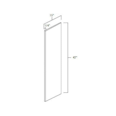 Platinum Shaker 15" x 42" Wall Skin