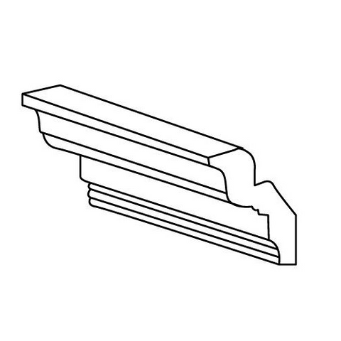 Butterscotch Shaker 8' Crown Molding