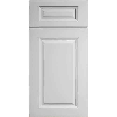 Aspen White cabinet sample