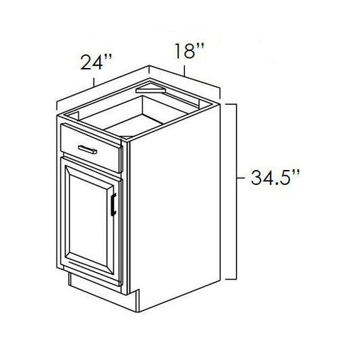West Point Grey 18" Base Cabinet
