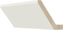Cream White Shaker Angle Crown Molding 3 1/4" X 96"
