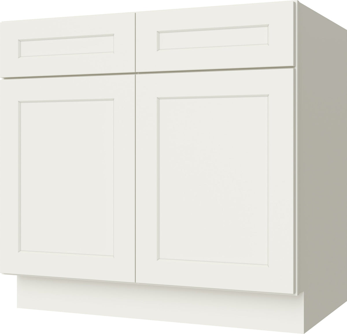 Caldwell Cream White Base Cabinet 36"