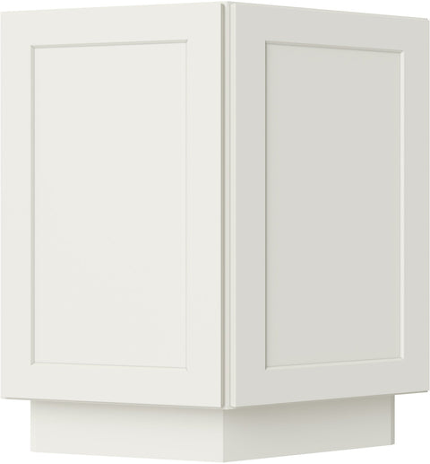 Caldwell Ivory Base End Cabinet 24" Assembled