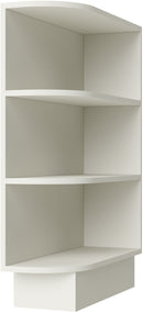 Cream White Shaker Base End Shelf 09"