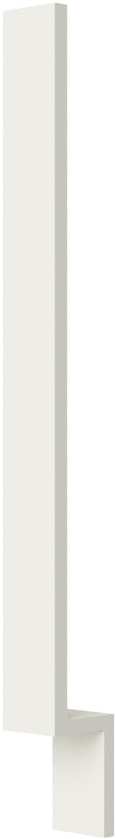 Cream White Shaker Base Filler 6" X 34 1/2"