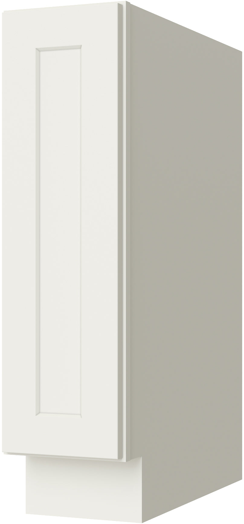 Caldwell Cream White Spice Rack/Pull Out 12" Assembled