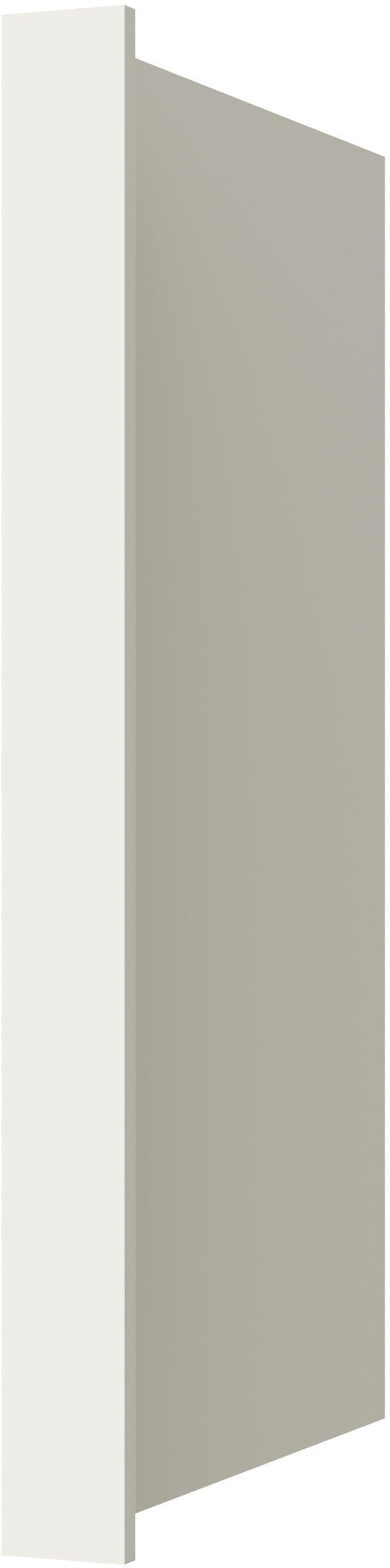 Caldwell Cream White Dish Washer Panel 24" X 34 1/2" W/3" Return