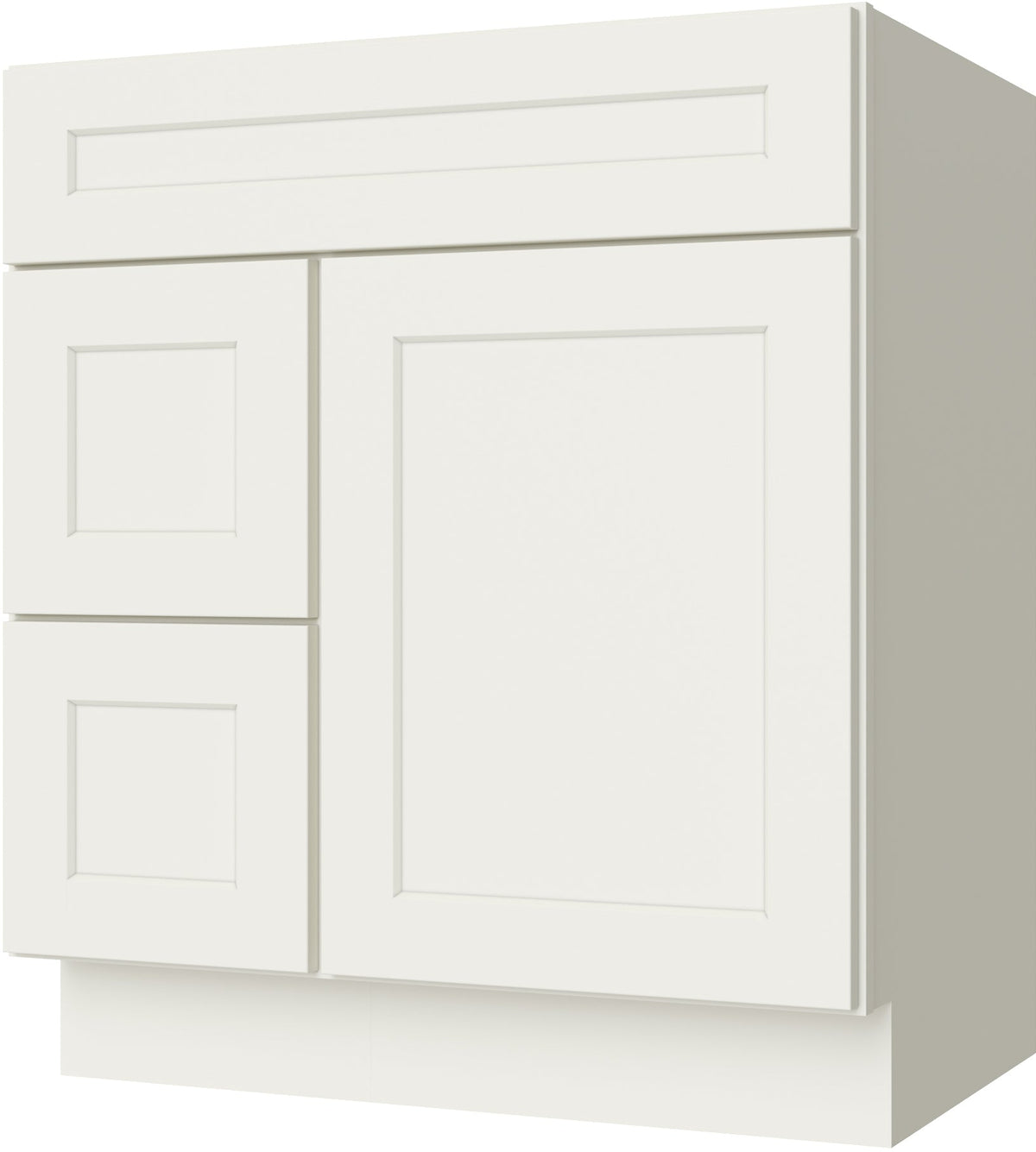 Caldwell Cream White Vanity 30" X 21" Door On The Right