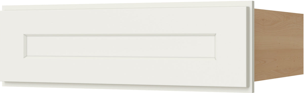Caldwell Cream White Knee Drawer 30" X 21" Assembled