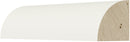 Cream White Shaker Quarter Round Molding 3/4" X 3/4" X 96"