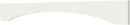 Cream White Shaker Valance 5 1/2" X 48" X 3/4"